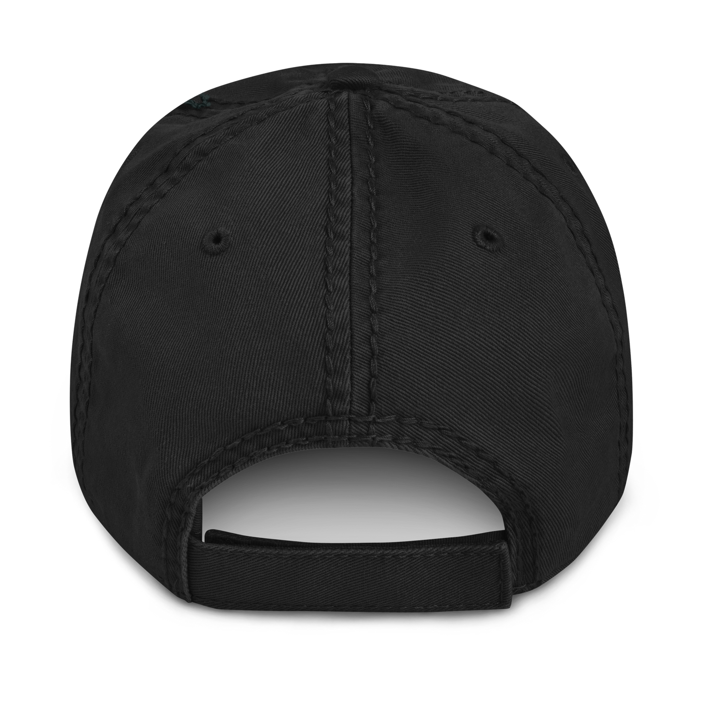 Black Daddy Distressed Cap