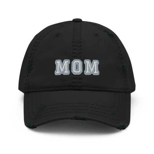 Mom Distressed Washed Out Cap