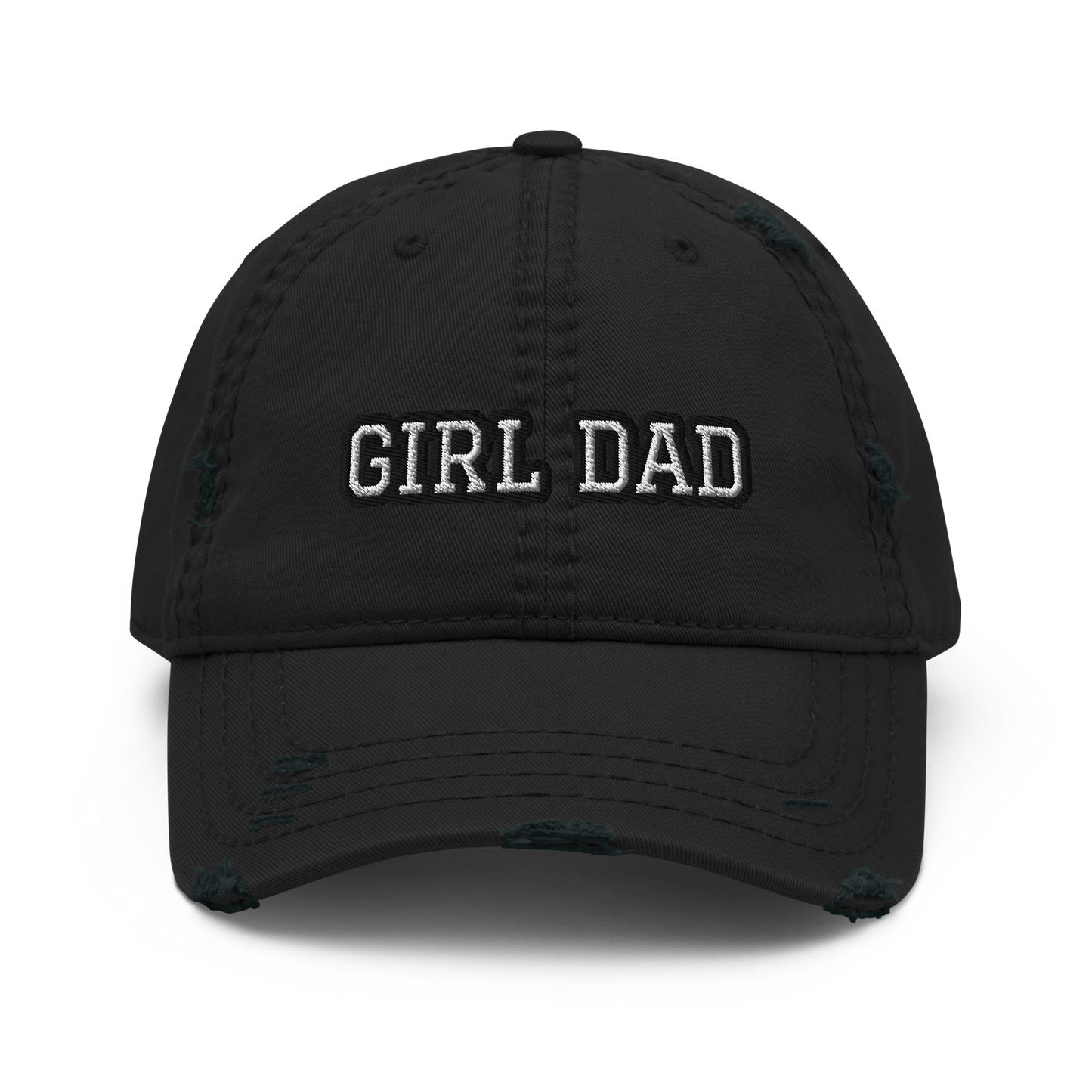 Girl Dad Distressed Cap