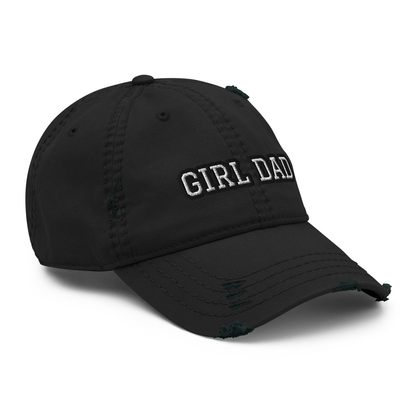 Girl Dad Distressed Cap