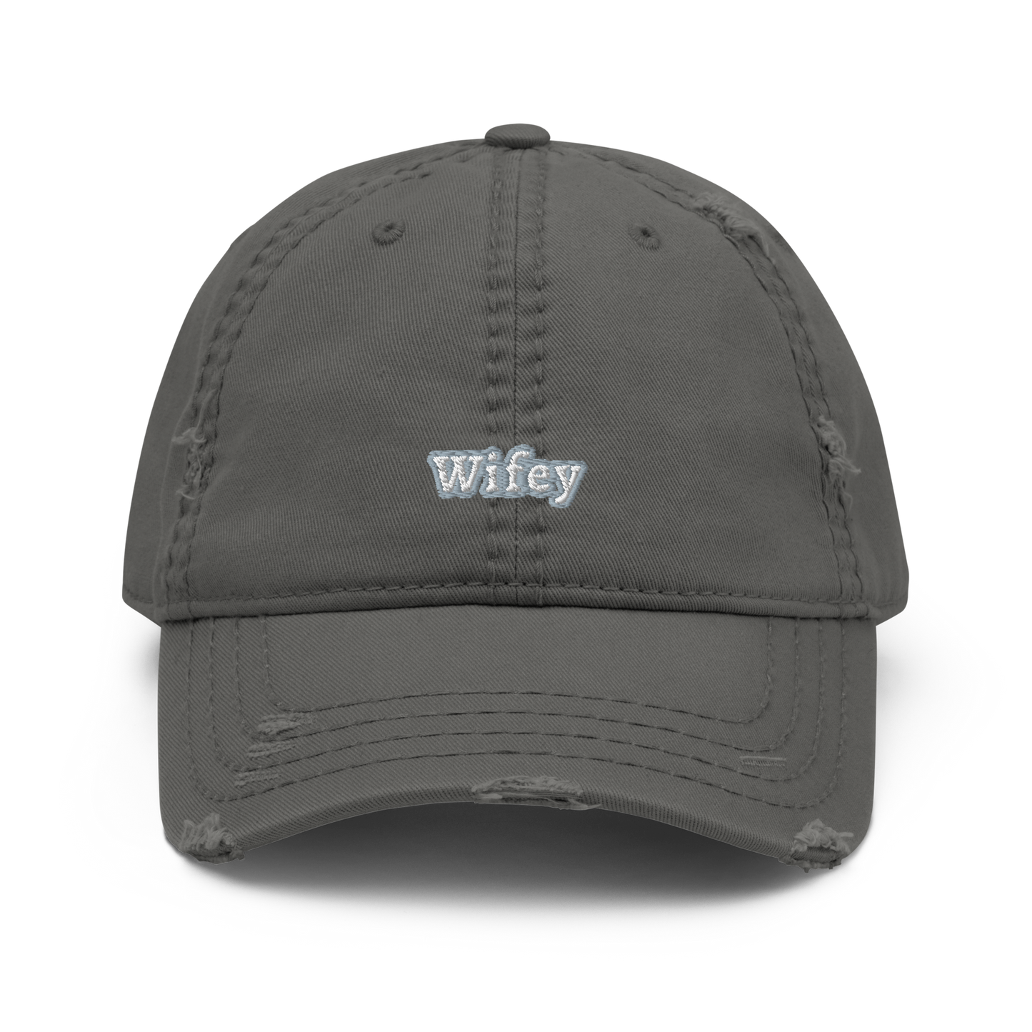 Wifey Distressed Cap