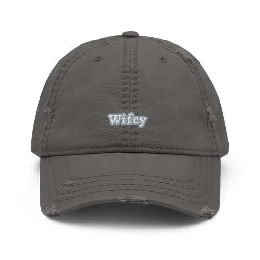 Wifey Distressed Cap