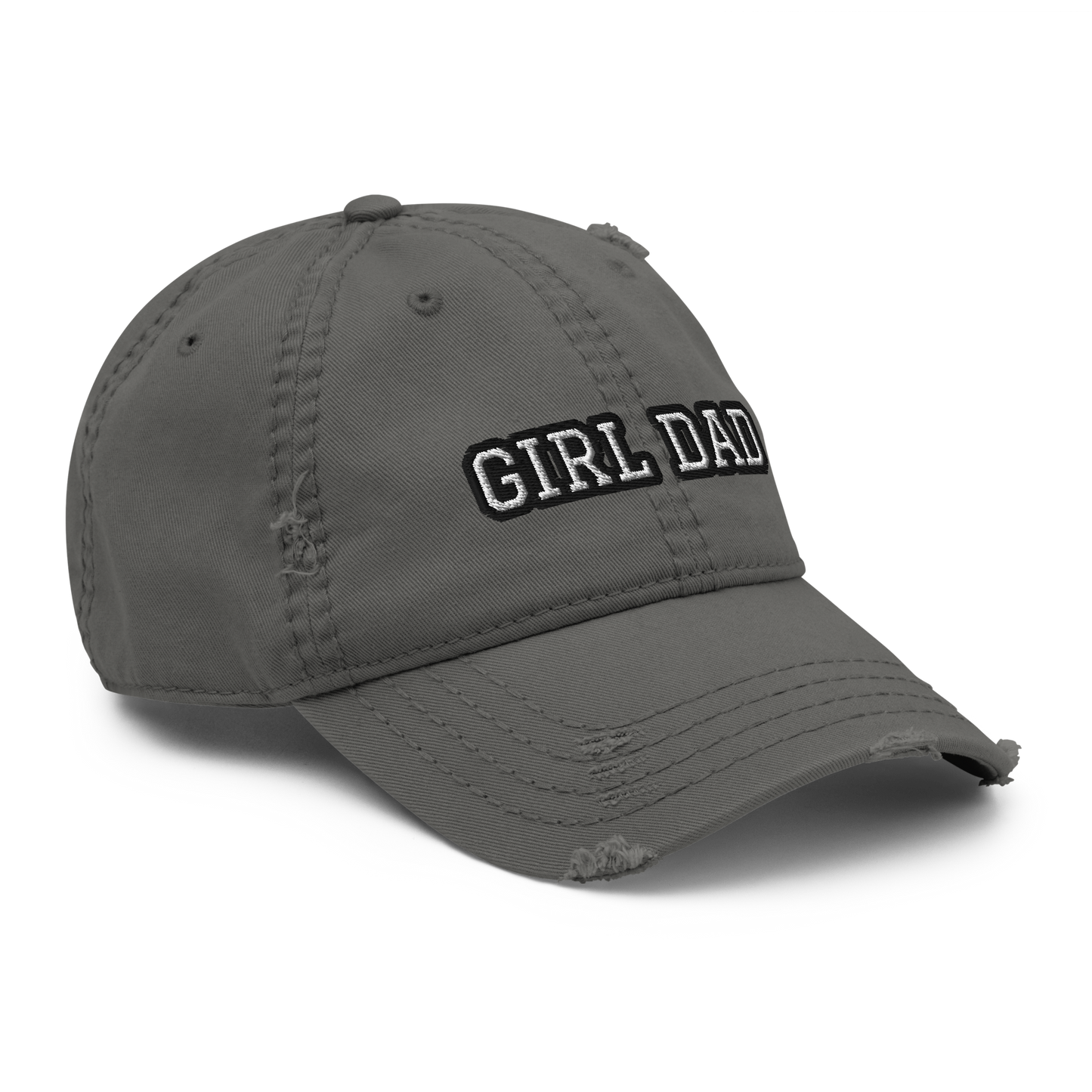 Girl Dad Distressed Cap