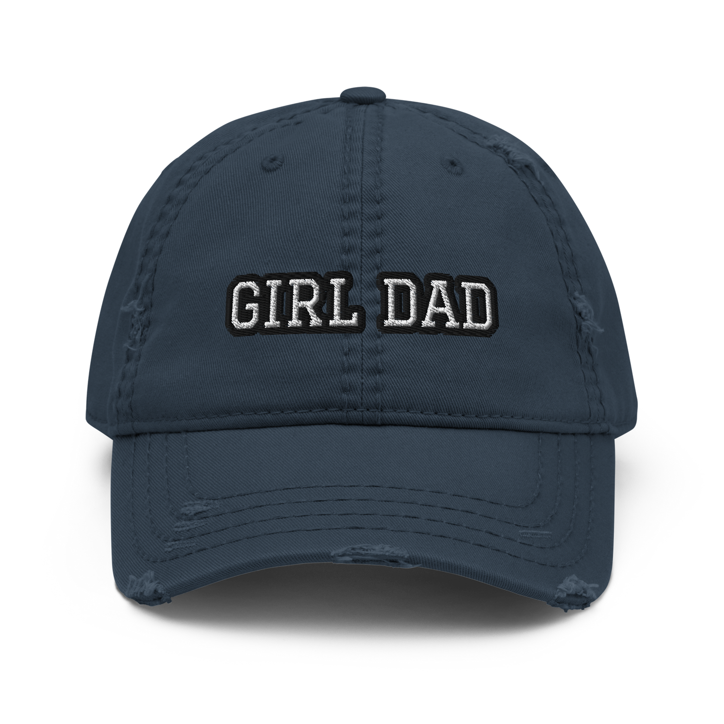 Girl Dad Distressed Cap