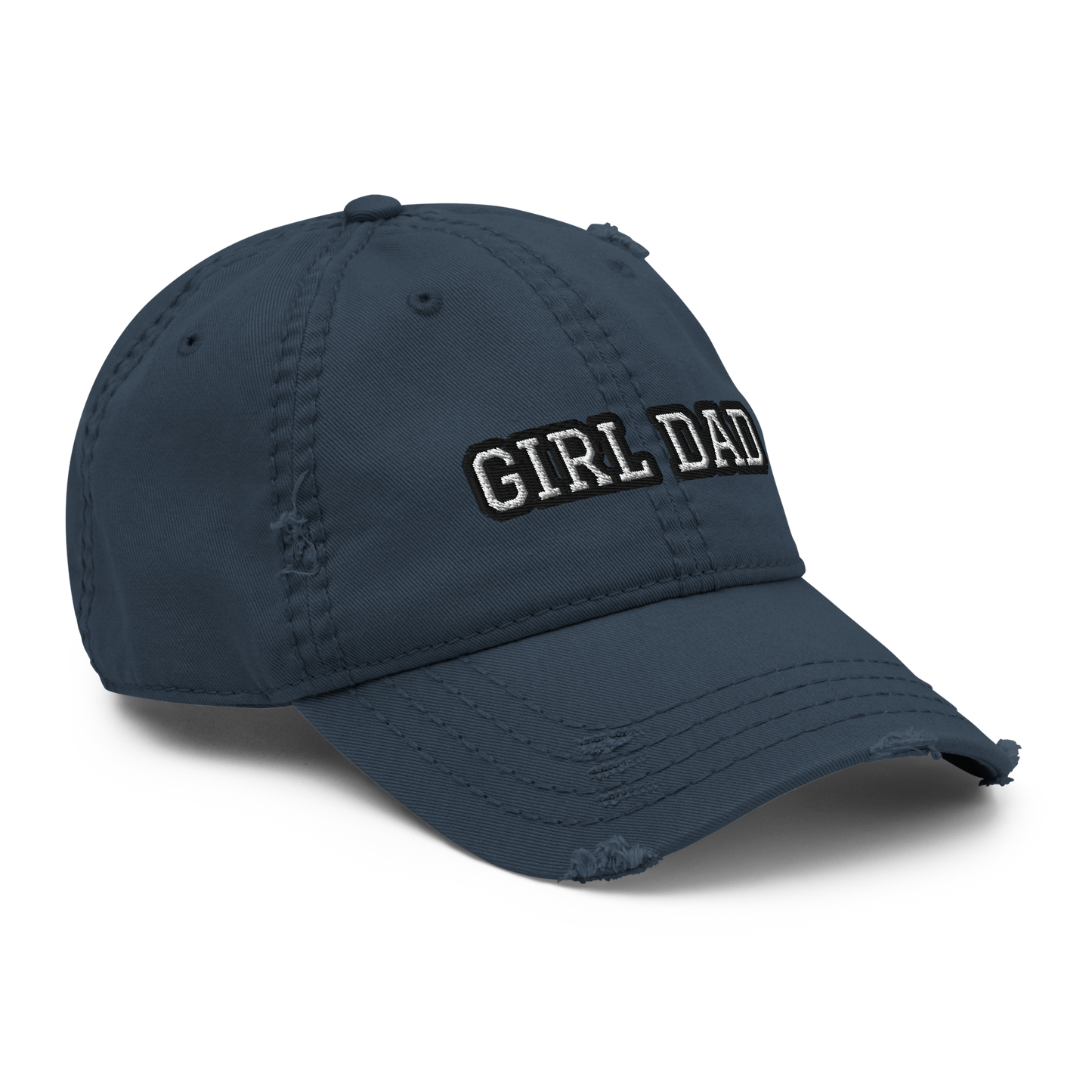 Girl Dad Distressed Cap