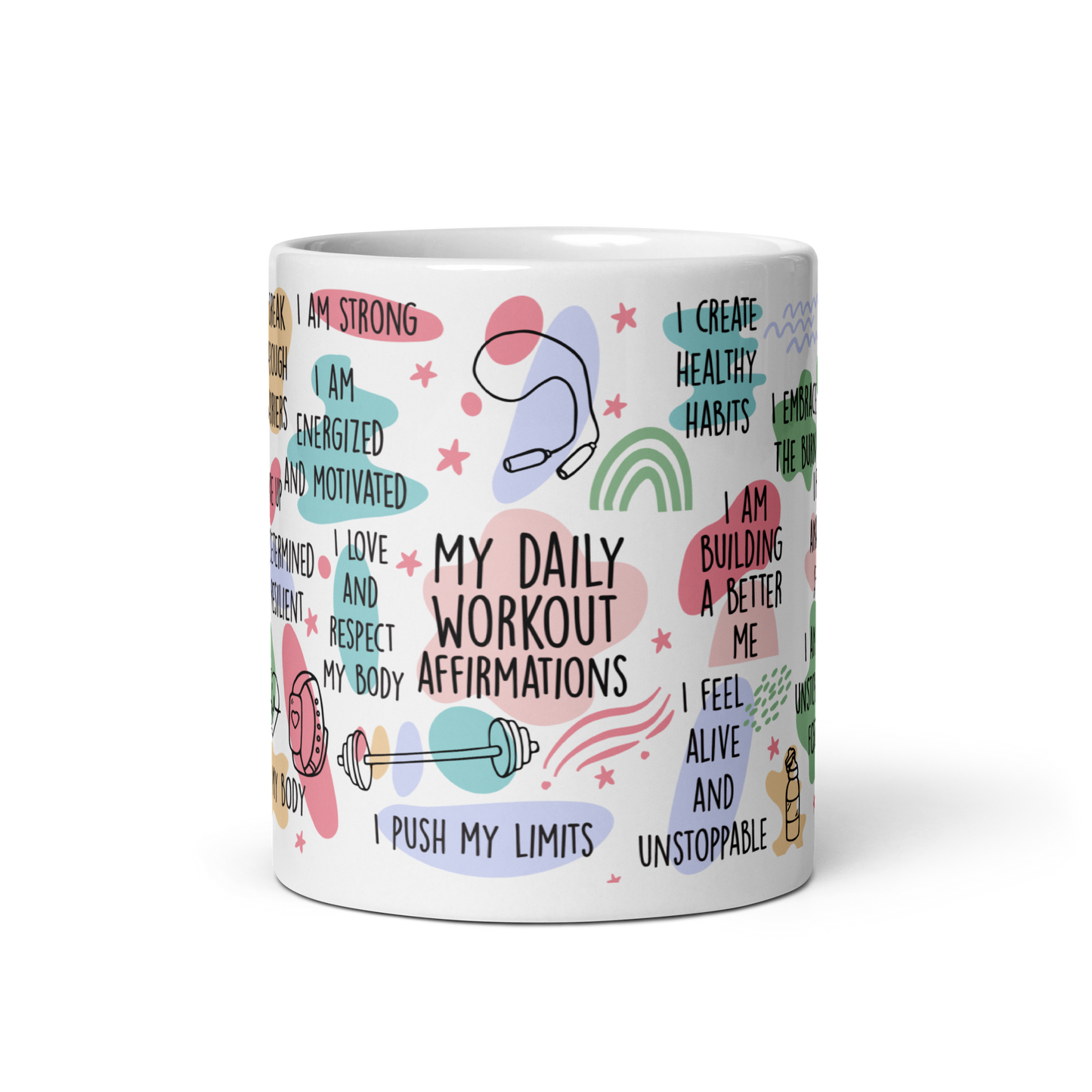 Daily Workout Affirmations Mug