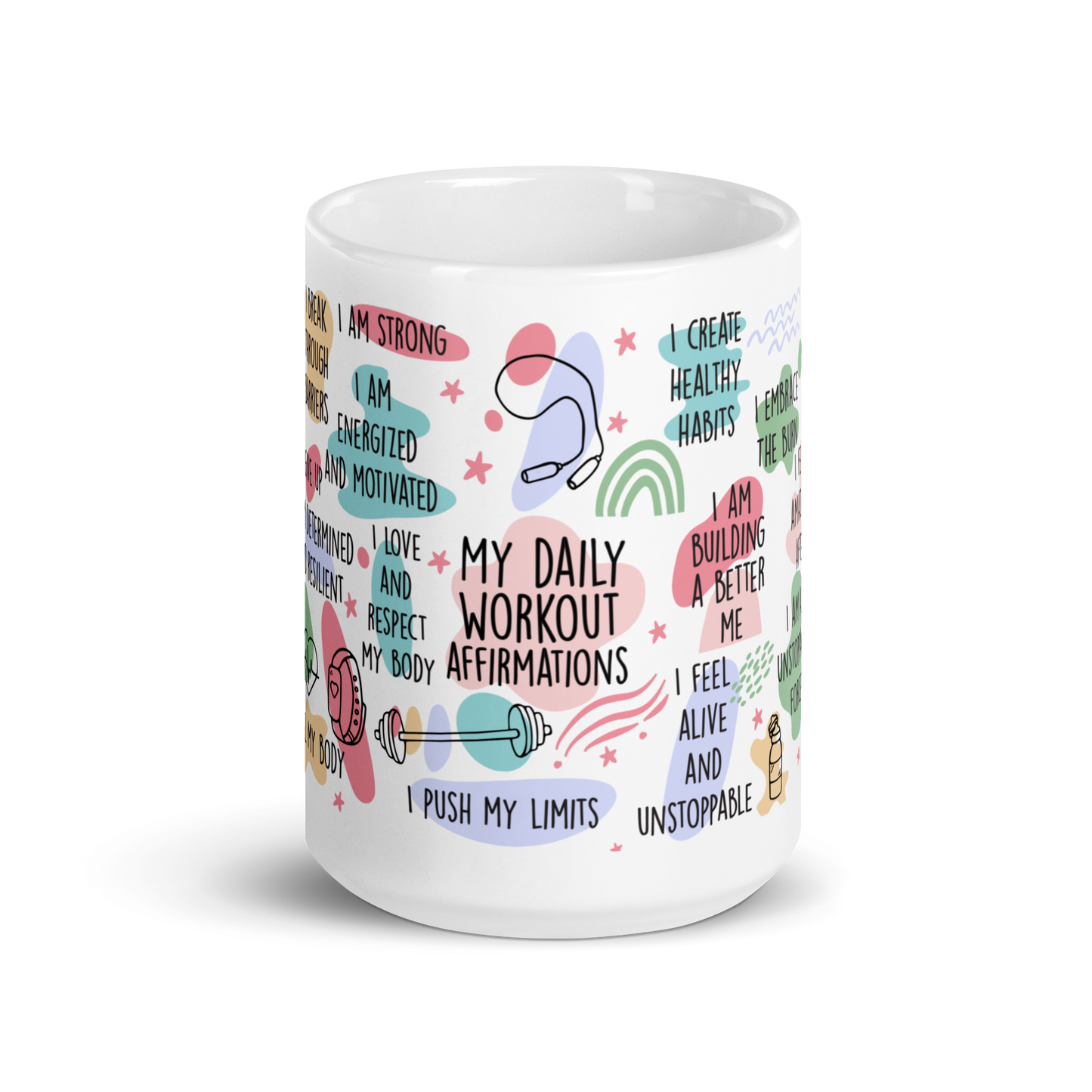 Daily Workout Affirmations Mug