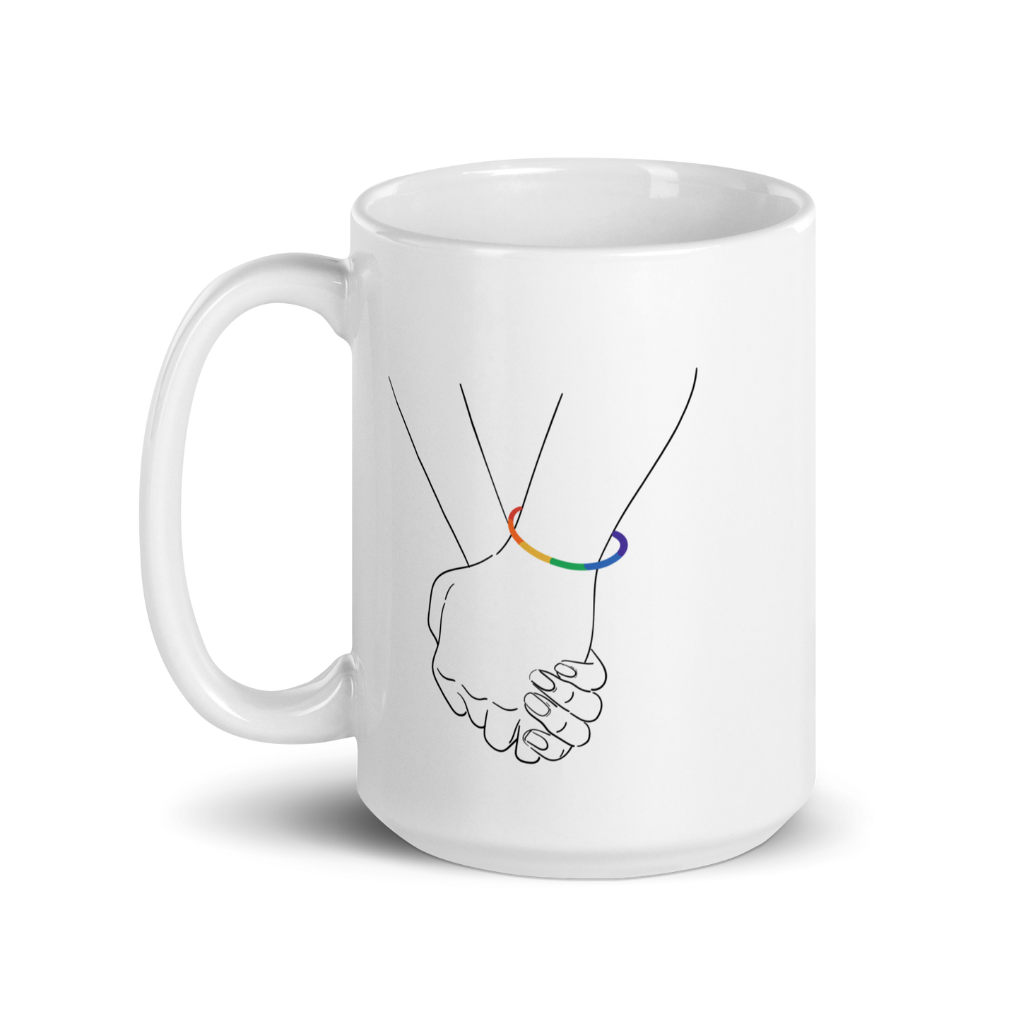 Minimalist Pride mug