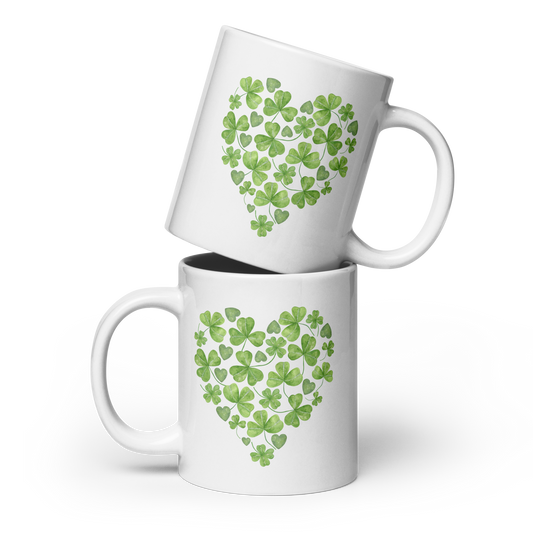 Love Ireland White Mug