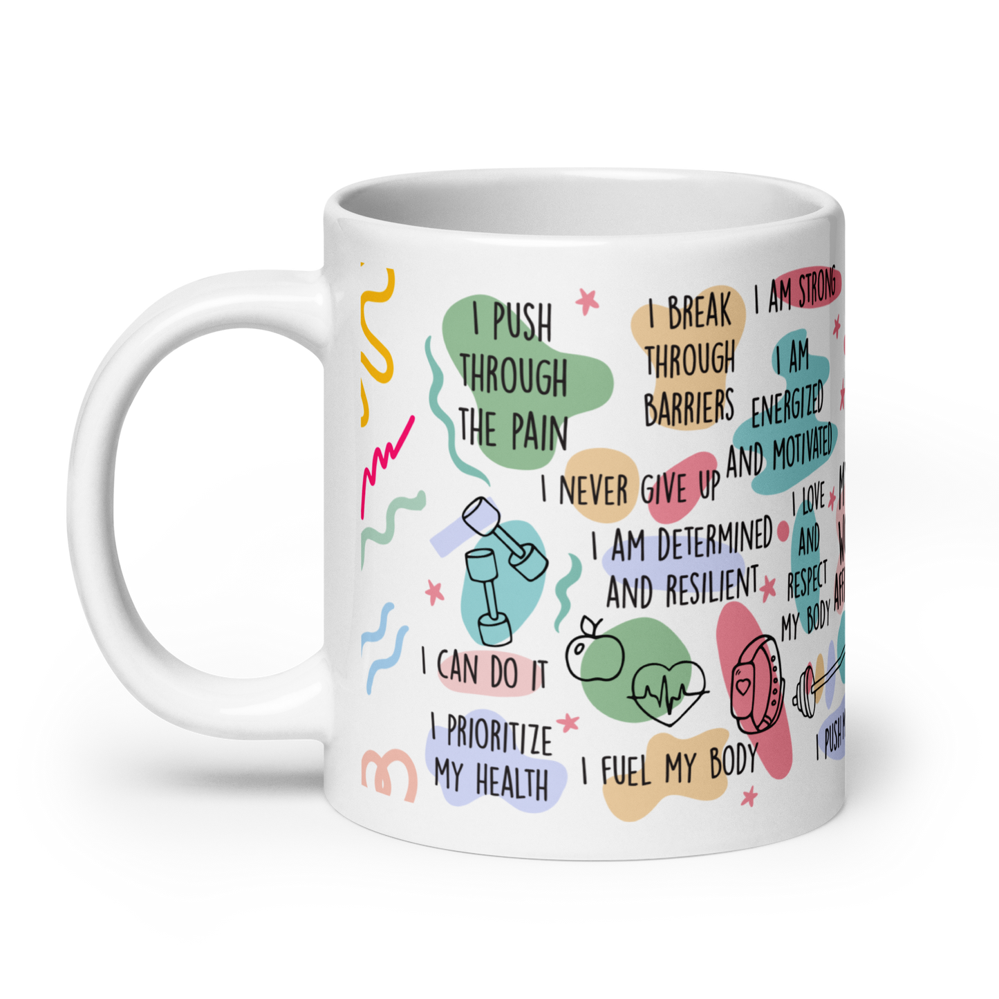 Daily Workout Affirmations Mug