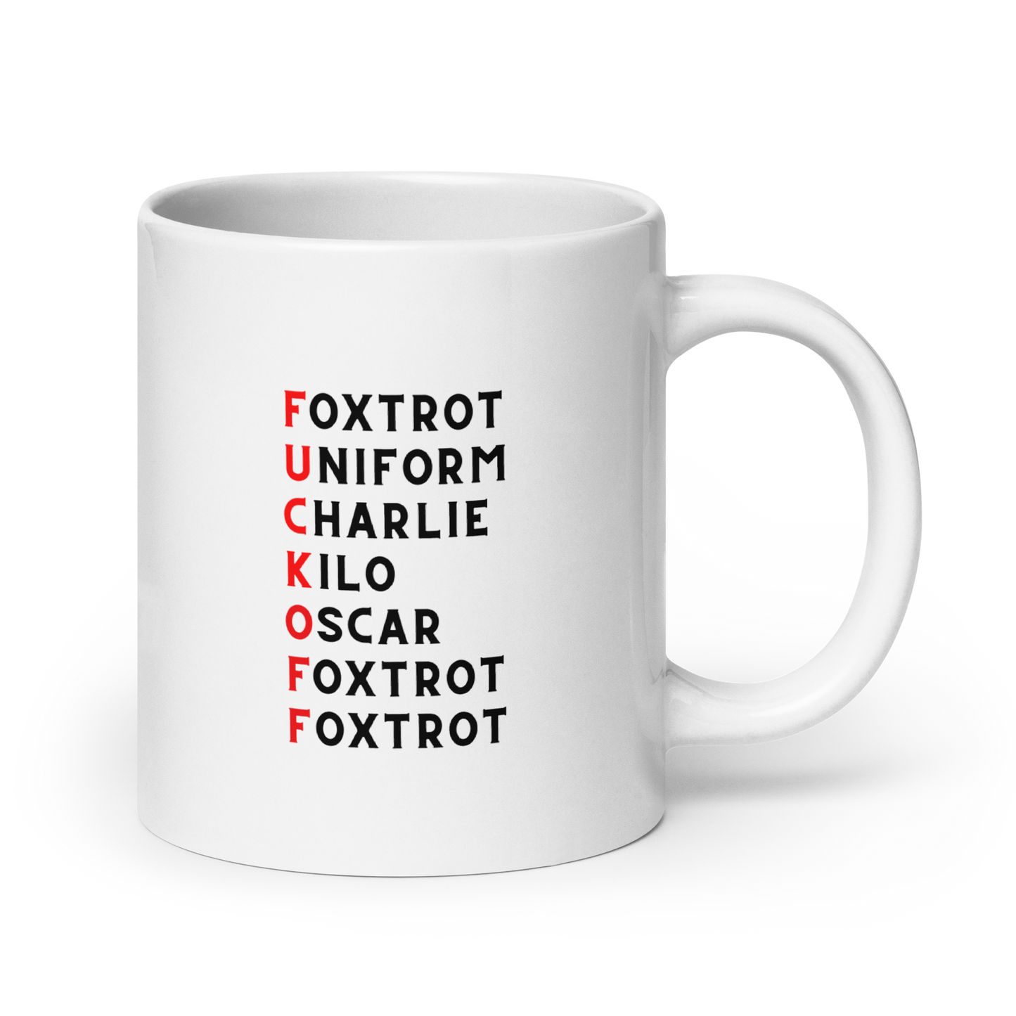 Fuck Off Funny Mug